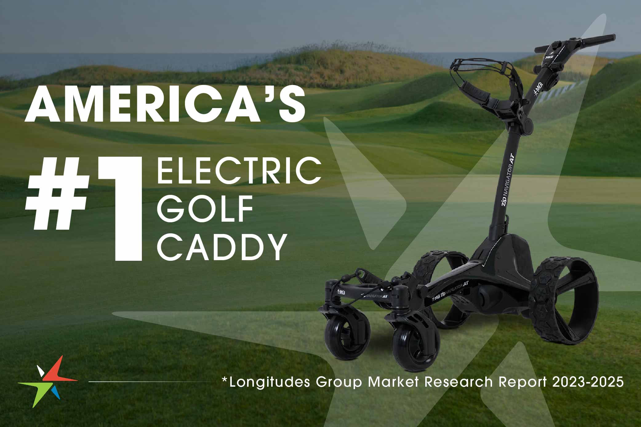 MGI Golf Confirmed as No. 1 Electric Caddy Brand in the U.S. for Second Consecutive Year