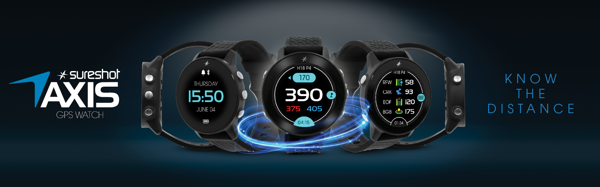 INTRODUCING THE SURESHOT AXIS GPS WATCH