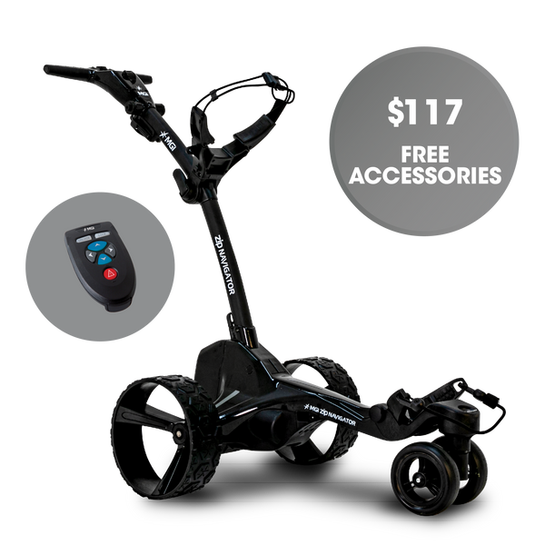 MGI Zip Navigator electric golf caddy