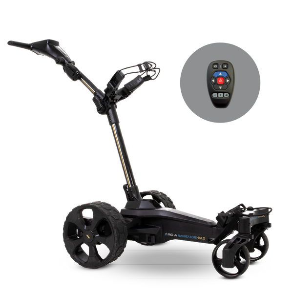 MGI Ai Navigator Halo electric golf caddy