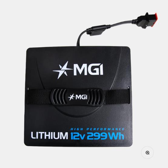 MGI Lithium 12v 299Wh BATTERY & CHARGER