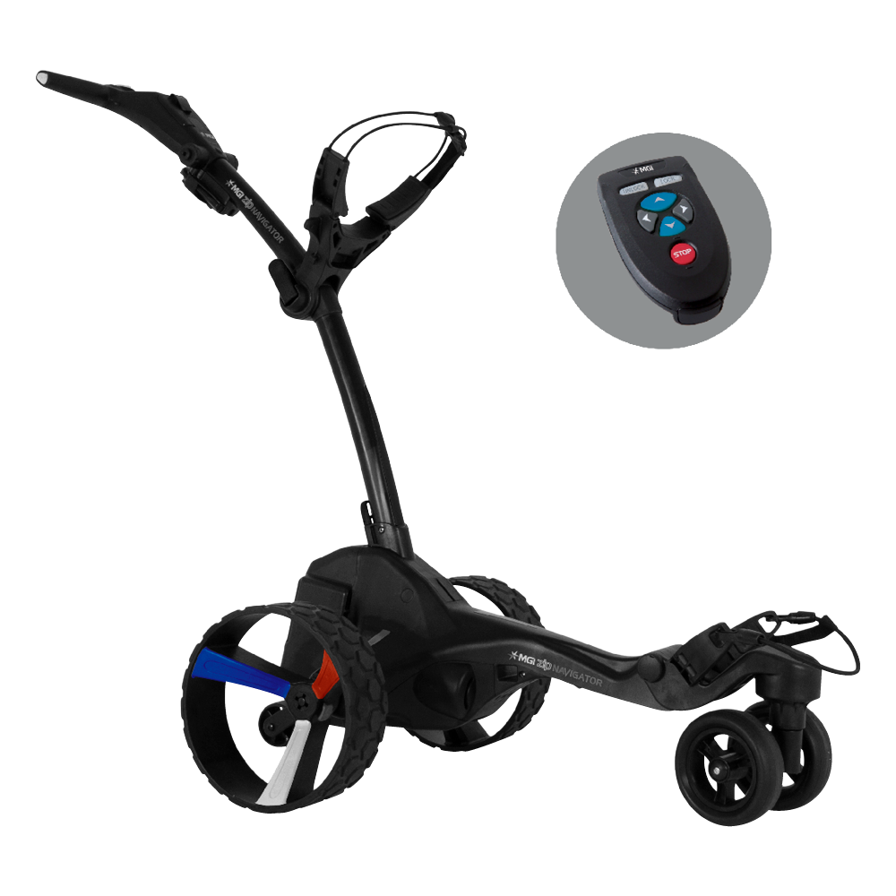 zip navigator electric golf caddy with remote americana 