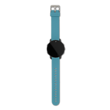 axis gps watch with turquoise band extended